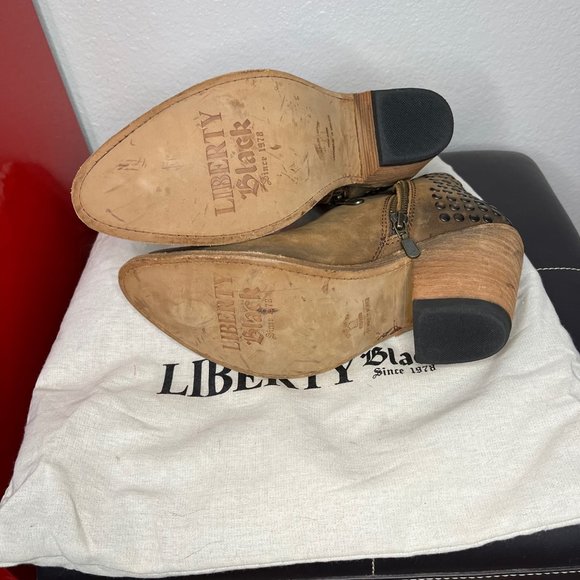 NWOT Liberty Black Studded Boots - Picture 11 of 16